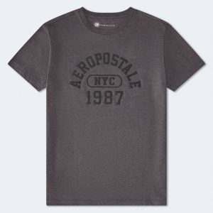 Aero Arch 1987 Graphic Tee - Charcoal Heather Grey
