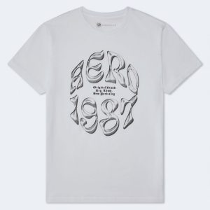 Aero 1987 Bubble Graphic Tee - Bleach