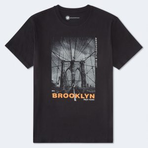 Brooklyn Bridge Graphic Tee - Black Fox