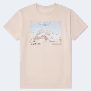 Aero Mountain Peak Graphic Tee - Pink Magnolia