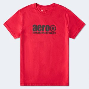 Aero Registered 1987 Graphic Tee - Grenadine