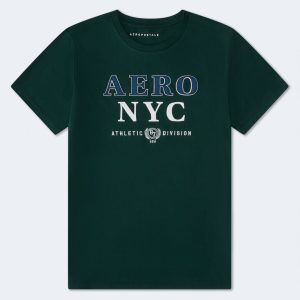 Aero NYC Appliqué Graphic Tee - Pine Grove
