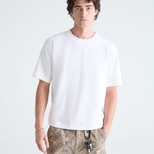 Heavyweight Boxy Crew Tee - Bleach