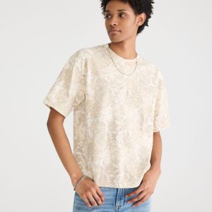Floral Camo Heavyweight Crew Tee - Garland