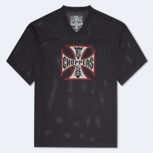 West Coast Choppers V-Neck Jersey - Black