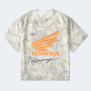 Honda Racing Camo Crew Jersey - Garland
