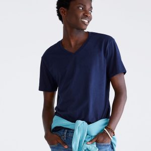 Classic V-Neck Tee - Classic Navy