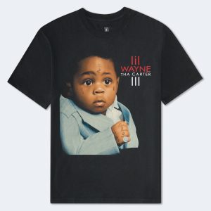 Lil Wayne Tha Carter III Relaxed Graphic Tee - Black