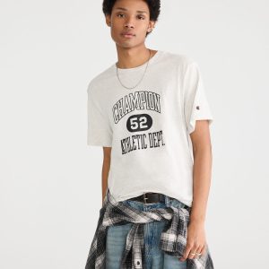 Champion Athletic Dept. Graphic Tee - Light Heather Grey