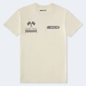NASCAR Race Team Relaxed Graphic Tee - White