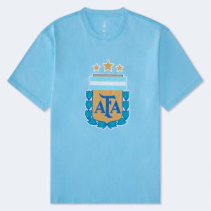 Messi Football Relaxed Graphic Tee - Blue