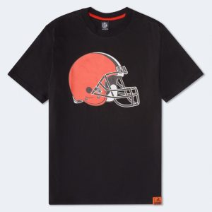 Cleveland Browns Logo Relaxed Graphic Tee - Black