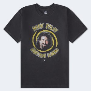 WWE Mick Foley Relaxed Graphic Tee - Black
