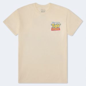 Disney Pixar Toy Story Relaxed Graphic Tee - Cream