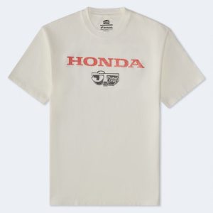 Honda Motocross Relaxed Graphic Tee - Cream