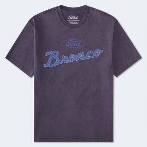 Ford Bronco Relaxed Graphic Tee - Grey