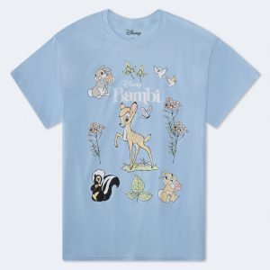 Disney Bambi Relaxed Graphic Tee - Blue