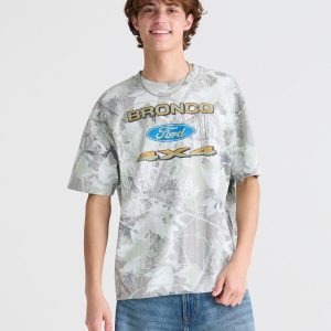 Ford Bronco Forest Camo Relaxed Graphic Tee - Garland