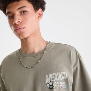 Viva México Relaxed Graphic Tee - Green