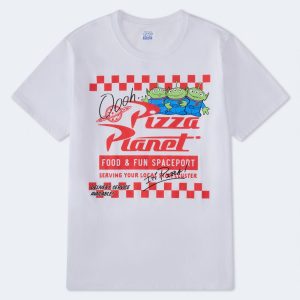 Toy Story Pizza Planet Relaxed Graphic Tee - White