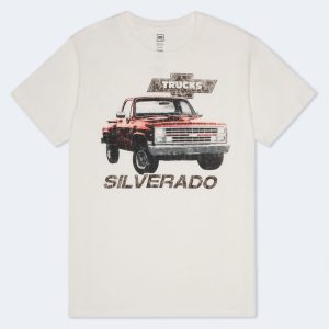 Chevy Silverado Relaxed Graphic Tee - Cream