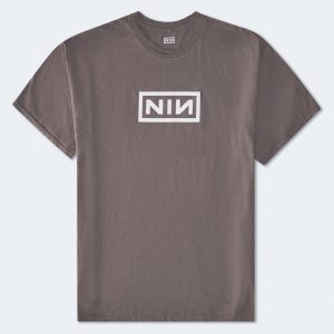 Nine Inch Nails Relaxed Graphic Tee - Grey