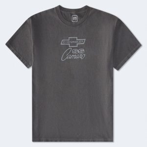 Chevy Camaro SS Relaxed Graphic Tee - Grey