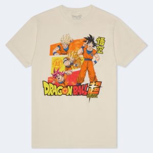 Dragon Ball Super Relaxed Graphic Tee - White