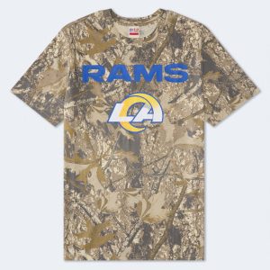 Los Angeles Rams Forest Camo Relaxed Graphic Tee - Garland