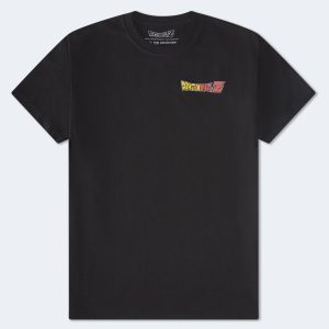 Dragon Ball Z Relaxed Graphic Tee - Black