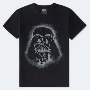 Star Wars Darth Vader Relaxed Graphic Tee - Black