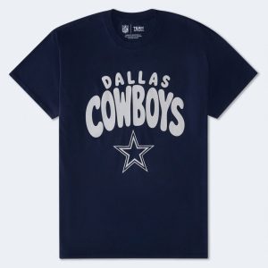 Dallas Cowboys Relaxed Graphic Tee - Navy