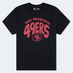 San Francisco 49ers Relaxed Graphic Tee - Black