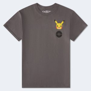 Pokémon Pikachu Kanto Region Relaxed Graphic Tee - White