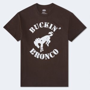 Ford Buckin' Bronco Relaxed Graphic Tee - Brown