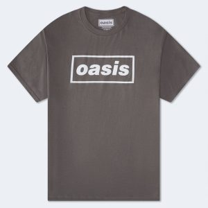 Oasis Relaxed Graphic Tee - Black