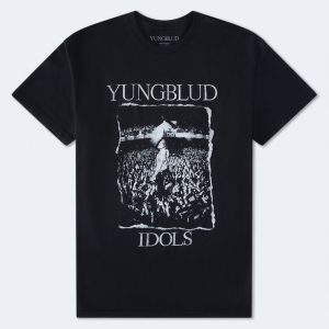 Yungblud Idols Relaxed Graphic Tee - Black