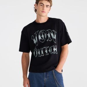 Von Dutch Chrome Tattoo Graphic Tee - Black