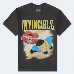 Invincible Relaxed Graphic Tee - Black