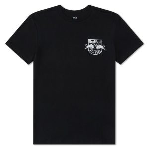 Red Bull New York Soccer Flame Relaxed Graphic Tee - Black