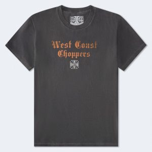 West Coast Choppers Skull Relaxed Graphic Tee - Black