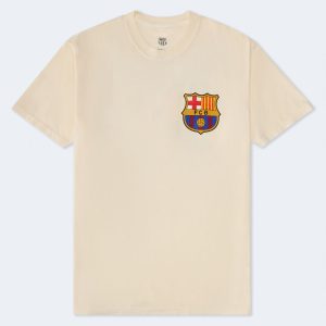 FC Barcelona Relaxed Graphic Tee - White