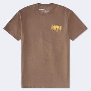 Rapala Fishing Relaxed Graphic Tee - Brown