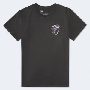 Toyota Supra Dragon Relaxed Graphic Tee - Black