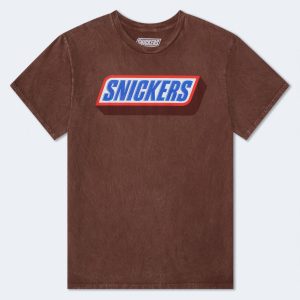 Snickers Relaxed Graphic Tee - Brown