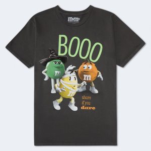 M&M's Halloween Relaxed Graphic Tee - Black