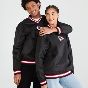 Kansas City Chiefs Trainer's Jacket - Black