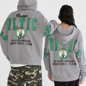 Boston Celtics Pullover Hoodie - Antique Tin