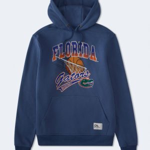 Florida Gators Basketball Pullover Hoodie - Blue