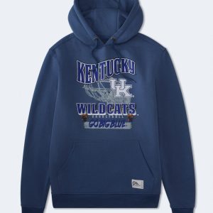 Kentucky Wildcats Basketball Pullover Hoodie - Blue